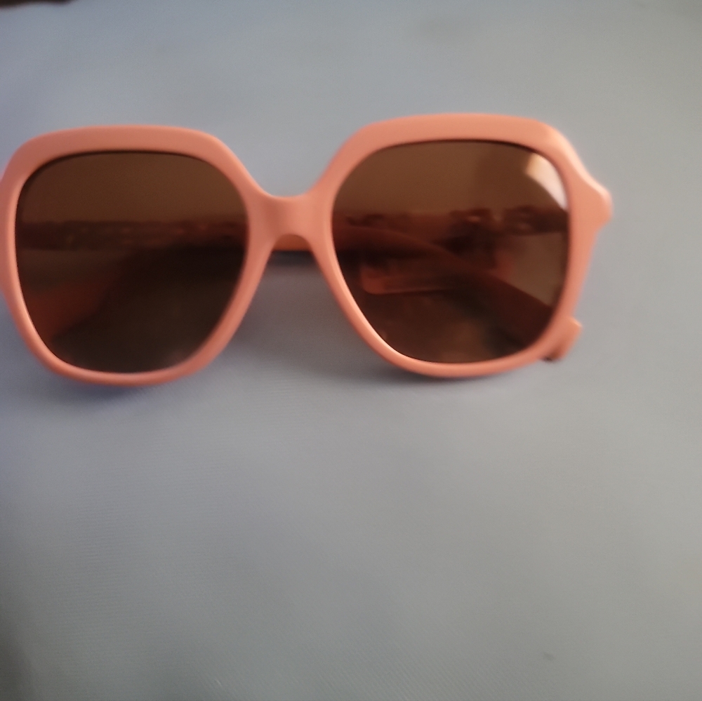 Burberry Rose Gold Square Sunglasses